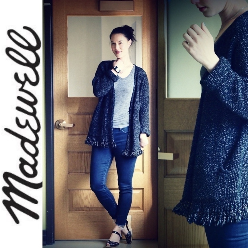 Madewell Memento Fringe Cardigan Women Size XS - Picture 10 of 10